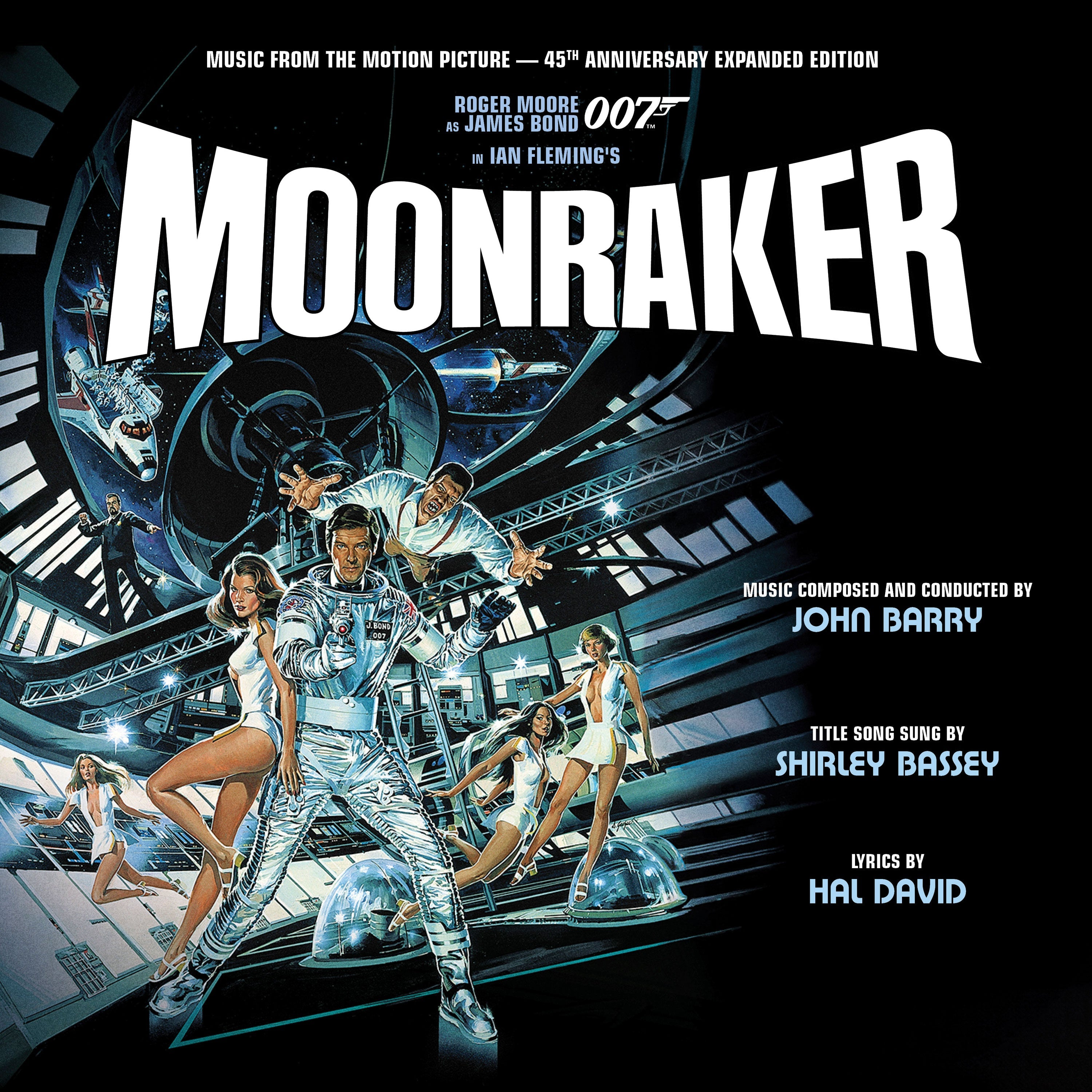 James Bond Moonraker Soundtrack Double CD Set - 45th Anniversary Expanded Remastered Edition