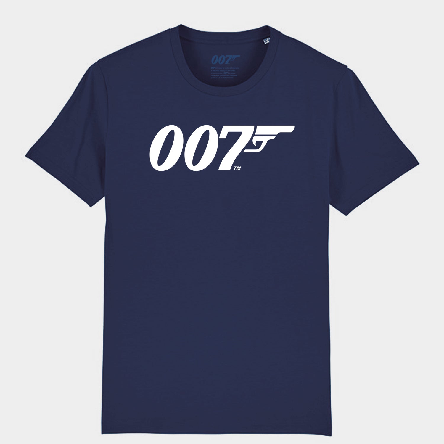 James Bond White 007 Logo T-Shirt (10 colours)