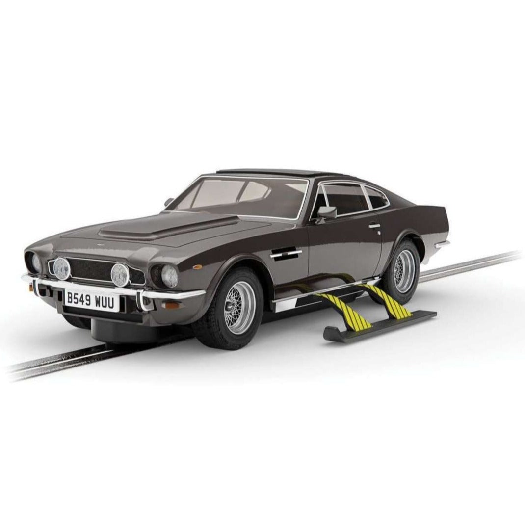 Scalextric James Bond Aston Martin V8 Slot Car - The Living Daylights Edition