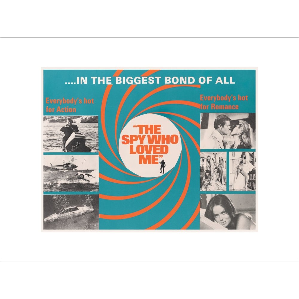 James Bond The Spy Who Loved Me Framed Art Print - By King & McGaw