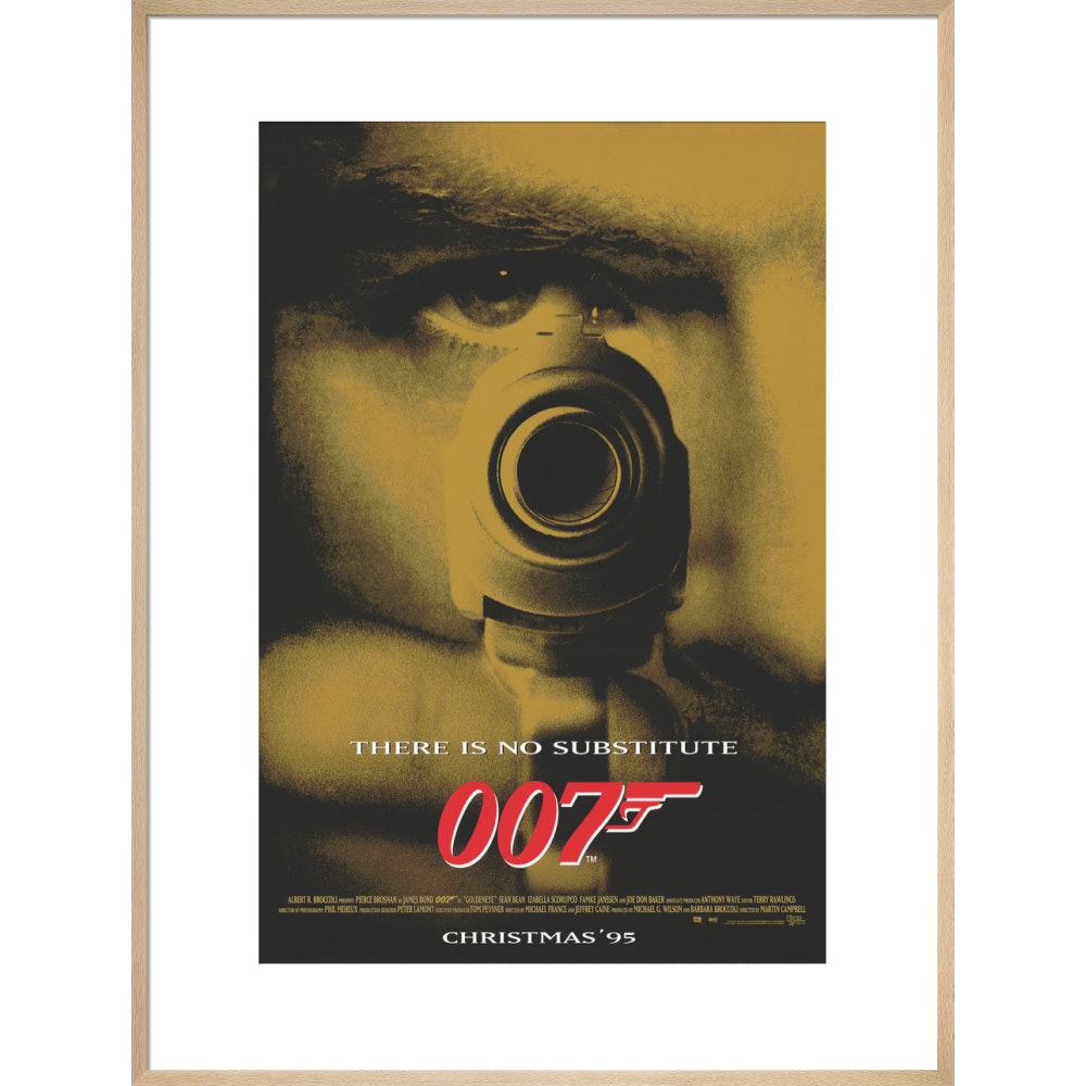 James Bond GoldenEye Framed Art Print - By King & McGaw