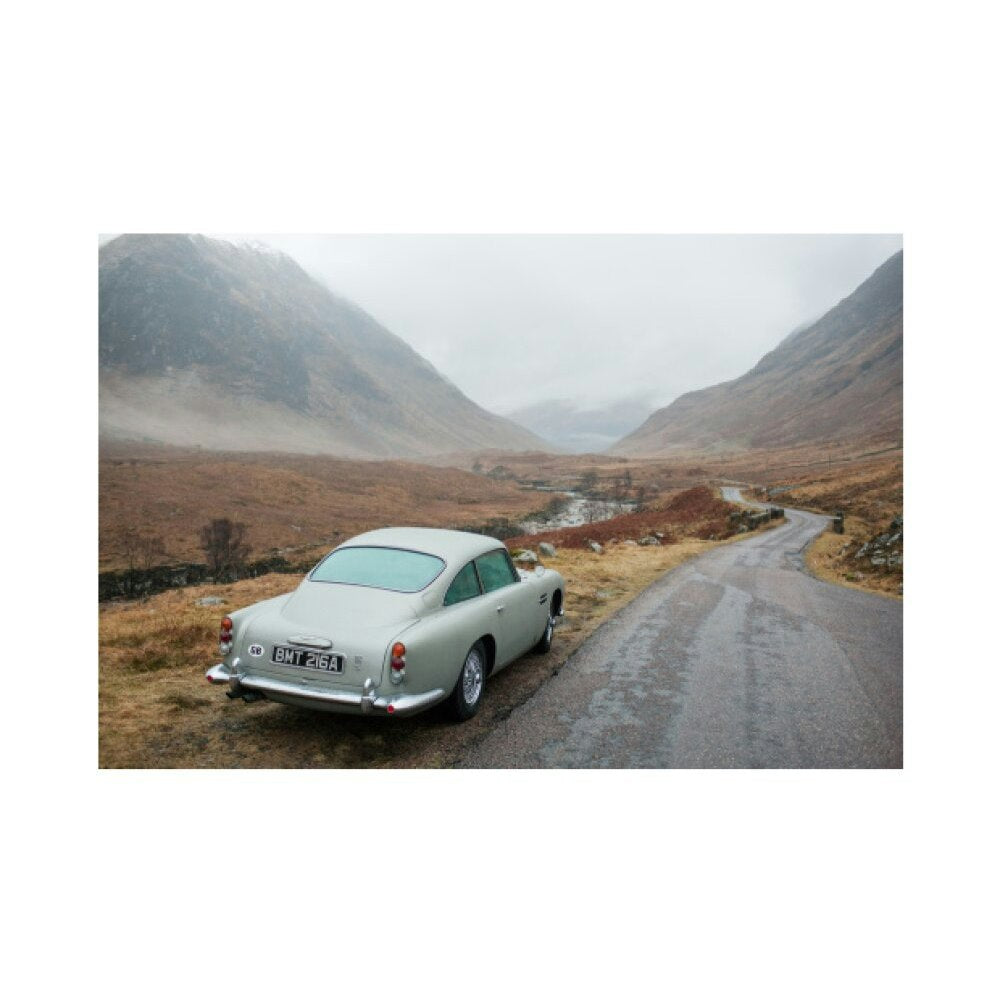 James Bond Skyfall DB5 Framed Art Print - By King & McGaw