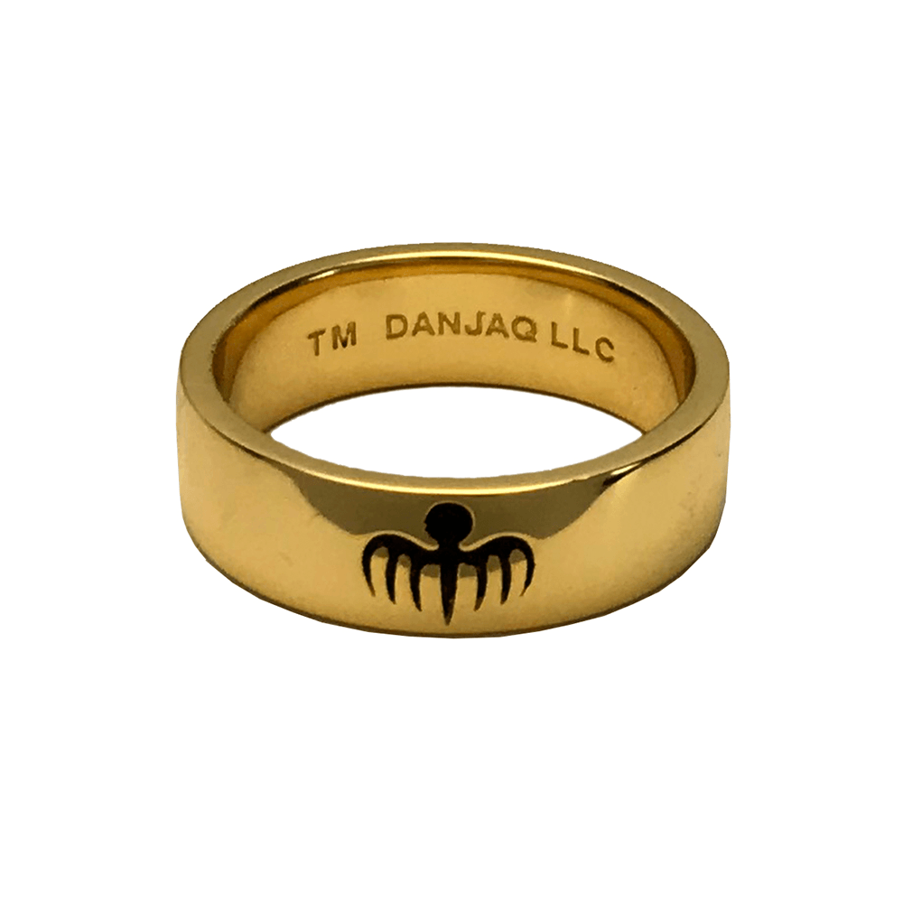James Bond Blofeld No.1 SPECTRE Agent 18ct Gold Ring Prop Replica
