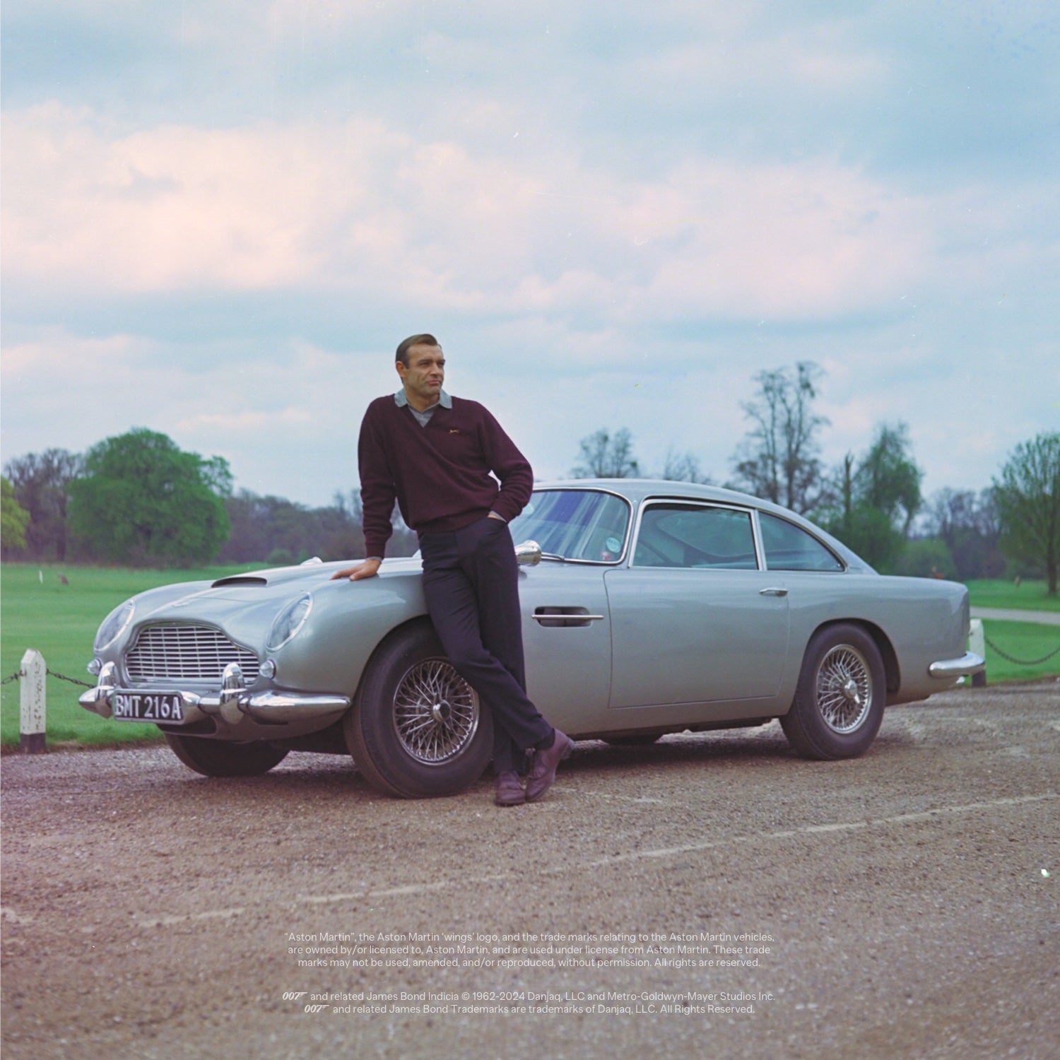 "The Green 007 DB5" James Bond Socks - By The London Sock Exchange