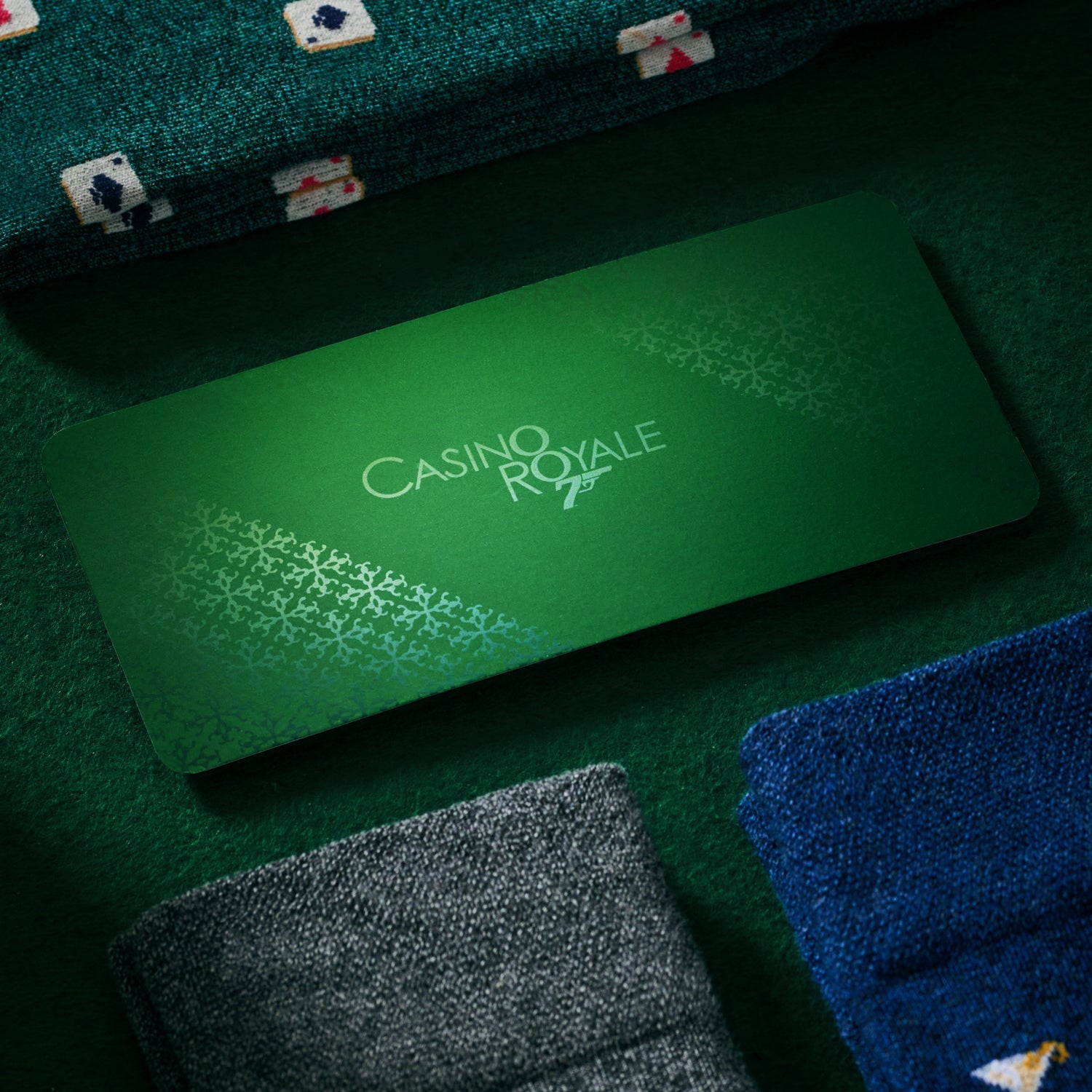 James Bond Three Sock Gift Box - Casino Royale Edition - By The London Sock Exchange