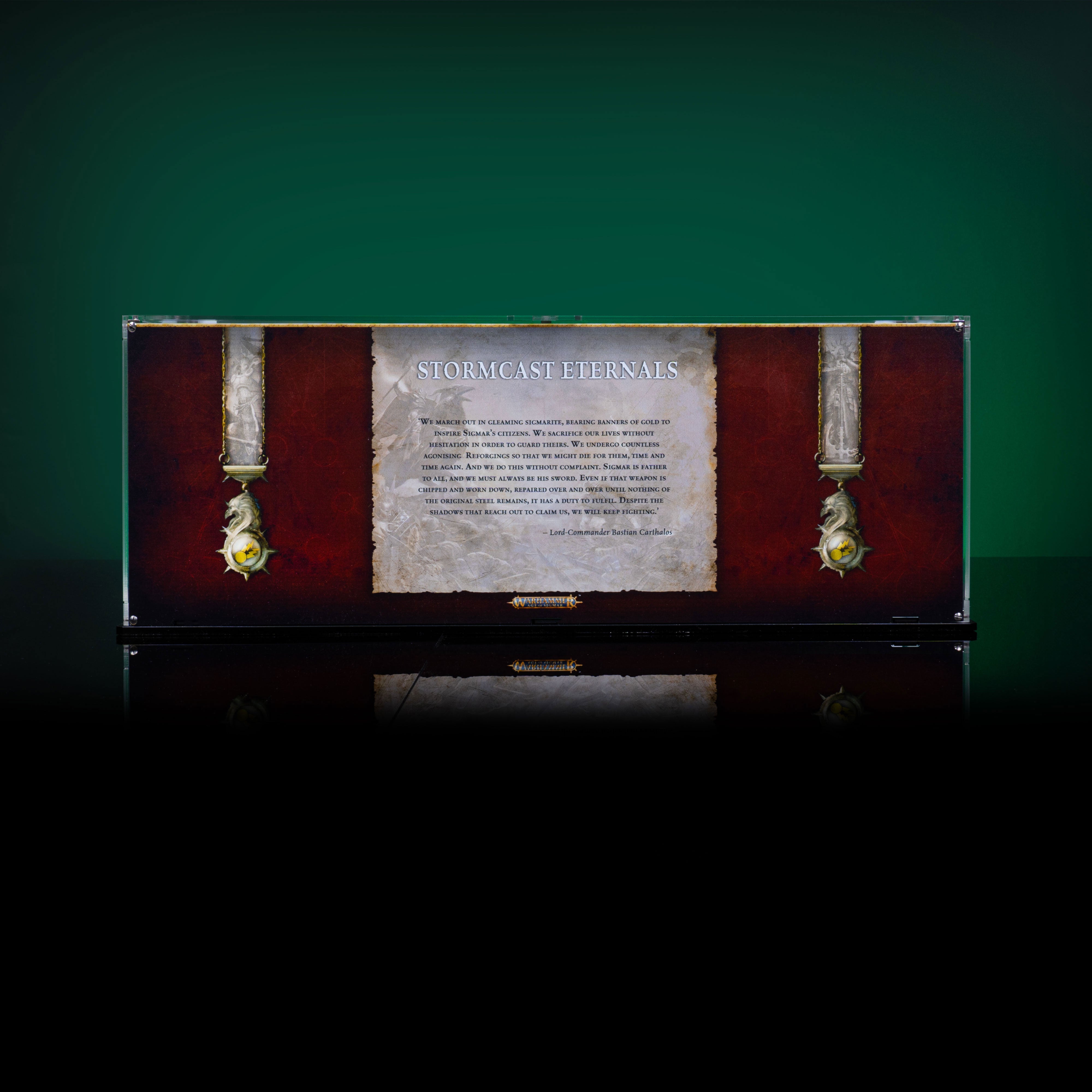 Limited Edition Display Case for Warhammer® Age of Sigmar: Skaventide - Stormcast Eternals Army
