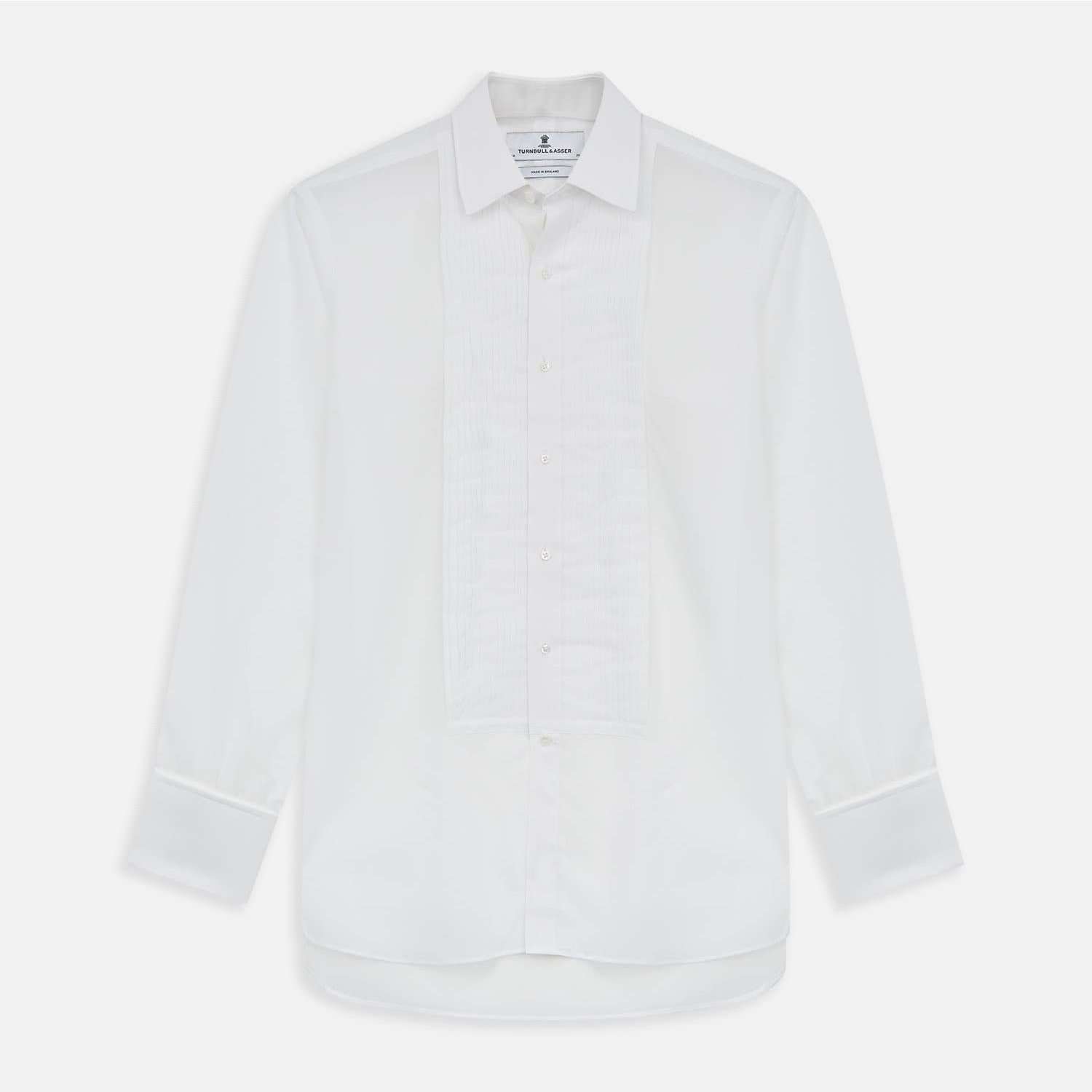 James Bond White Voile Dress Shirt - Die Another Day Edition - By Turnbull & Asser