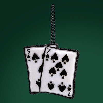 James Bond Casino Royale Poker Cards Tree Decoration