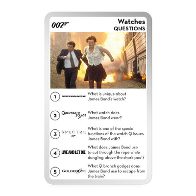 007 James Bond Top Trumps Quiz - No Time To Die Edition