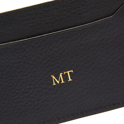 James Bond 007 Personalised Leather Card Holder (3 Colours)