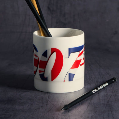 James Bond Union Jack 007 Pen Pot