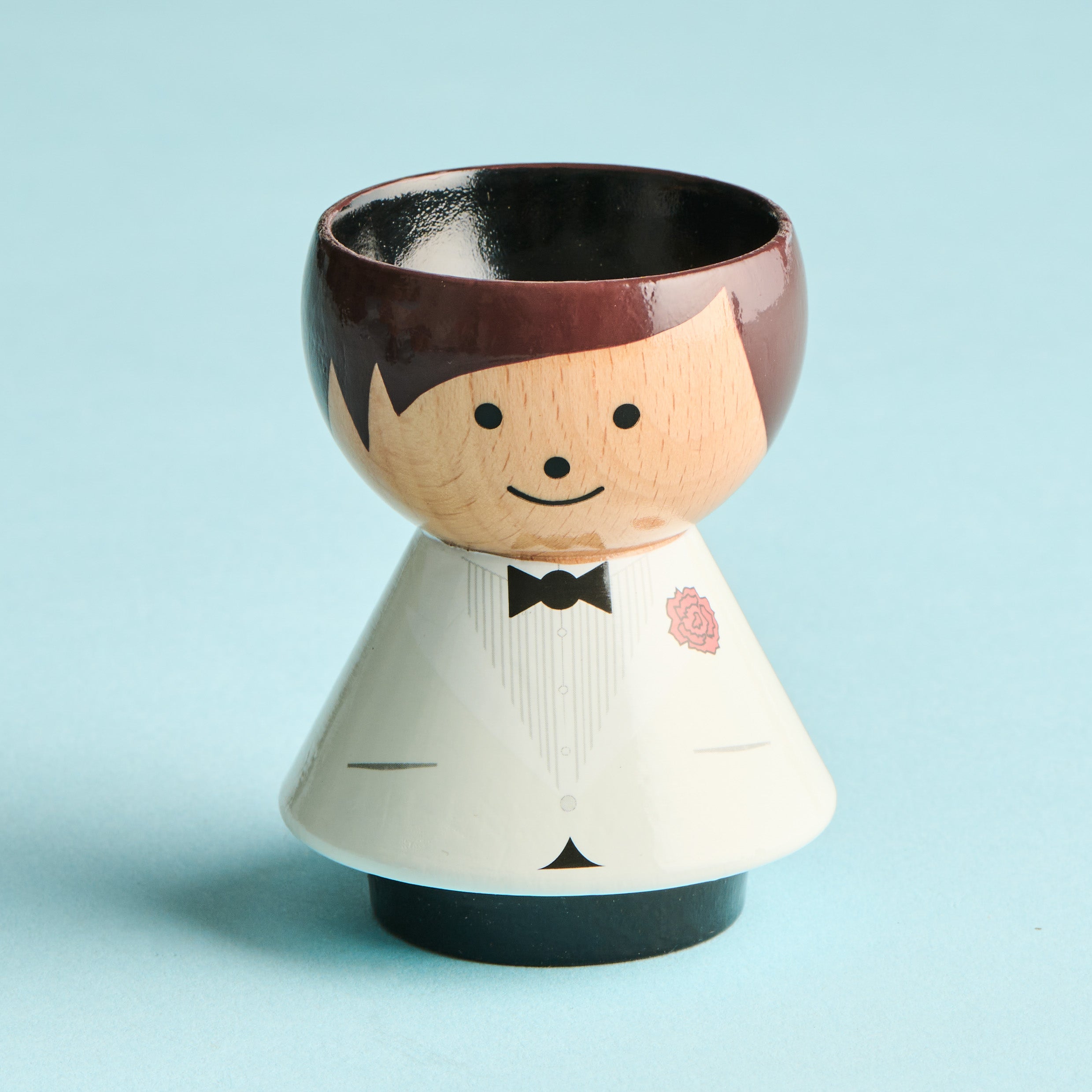 The James Egg Cup - White Dinner Jacket Edition (Outlet Item)