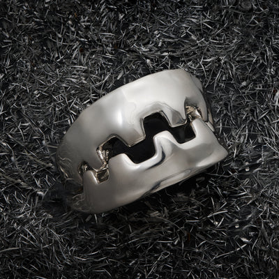 James Bond Jaws Teeth Silver-plated Paperweight - Numbered Edition