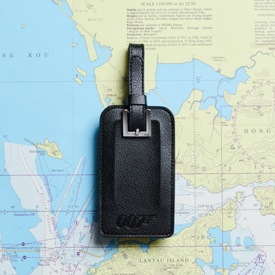 James Bond Personalised Leather Luggage Tag (3 Colours)
