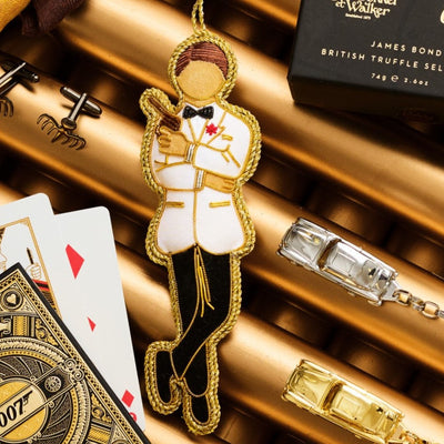 James Bond In White Dinner Jacket Tree Decoration