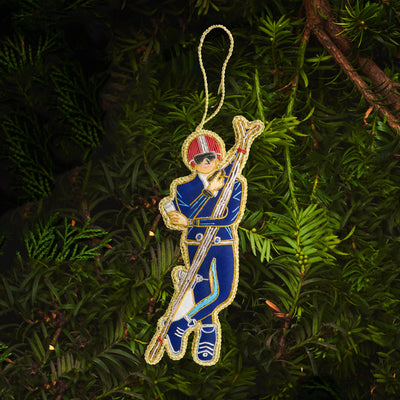 James Bond Skier Tree Decoration