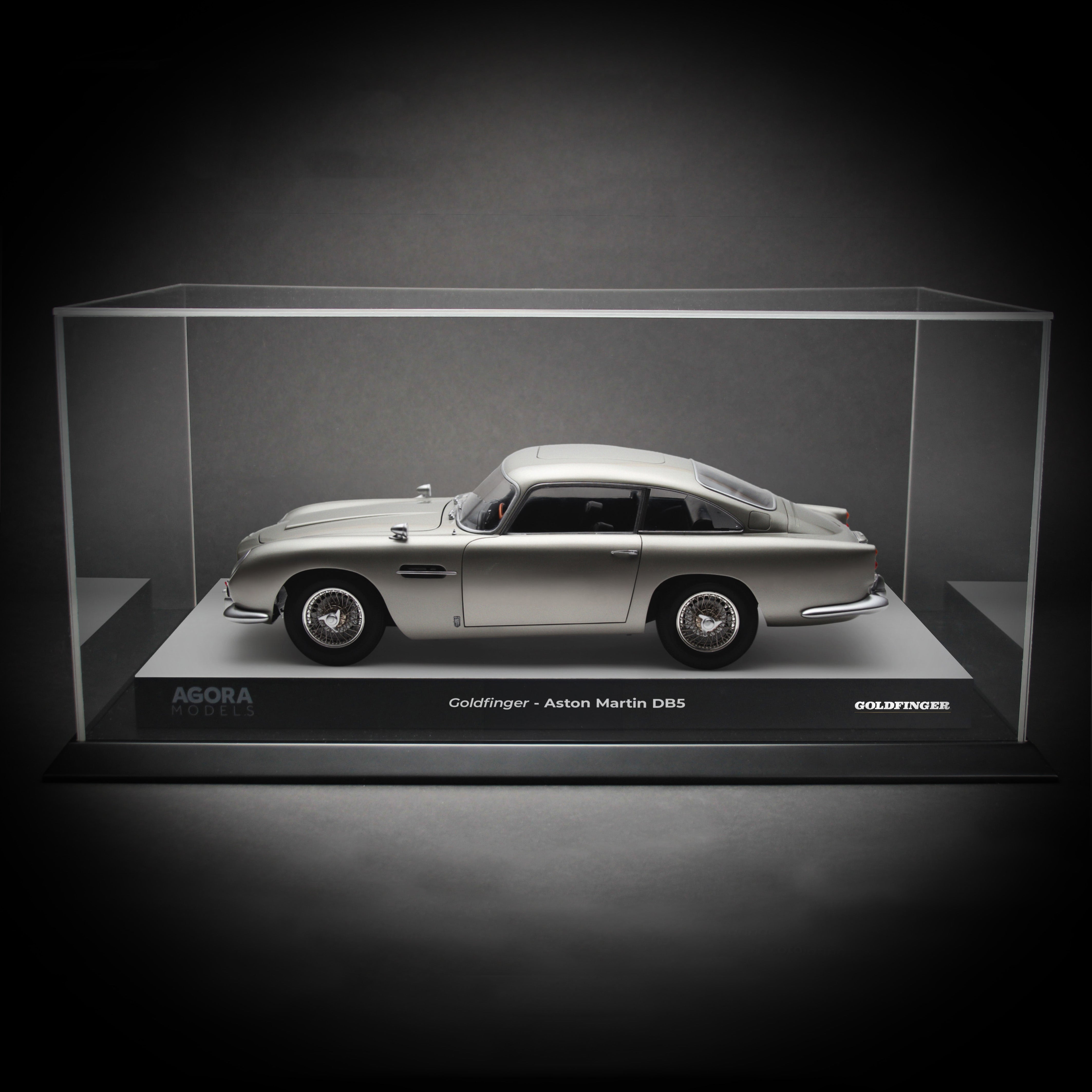 James Bond Goldfinger Aston Martin DB5 Model Car Kit - Numbered Collector's Edition Subscription - By Agora Models