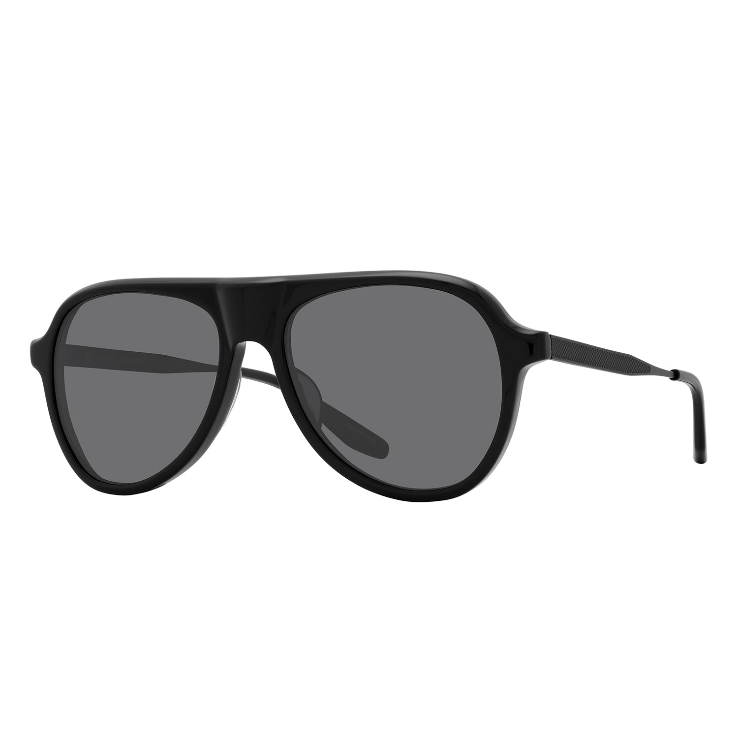 James Bond 007 Vedretta Sunglasses - Black / Black Satin / Noir Edition - By Barton Perreira (Pre-order)