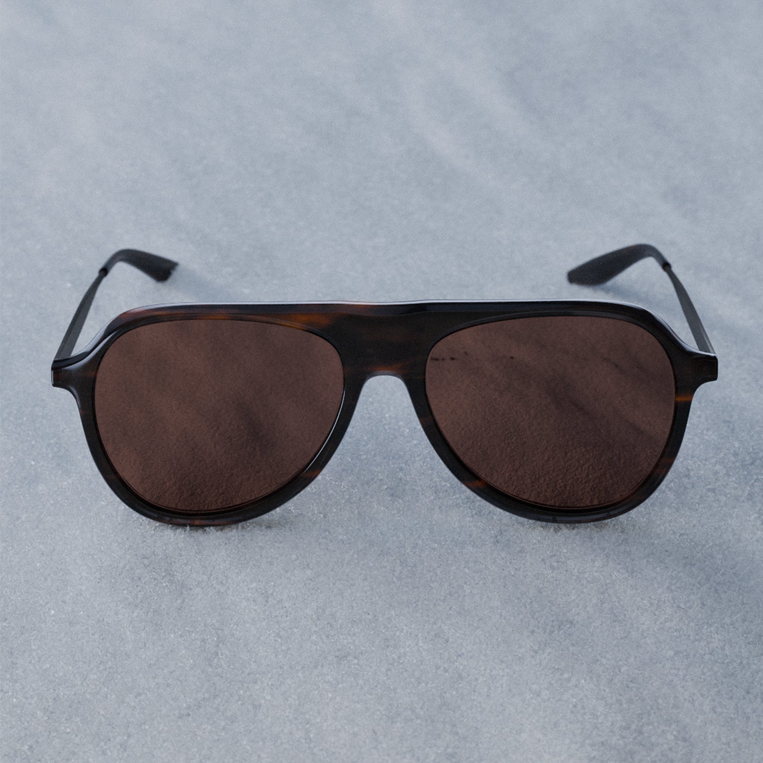 James Bond 007 Vedretta Sunglasses - Tamboura Tortoise / Antique Gold / Espresso Edition - By Barton Perreira (Pre-order)
