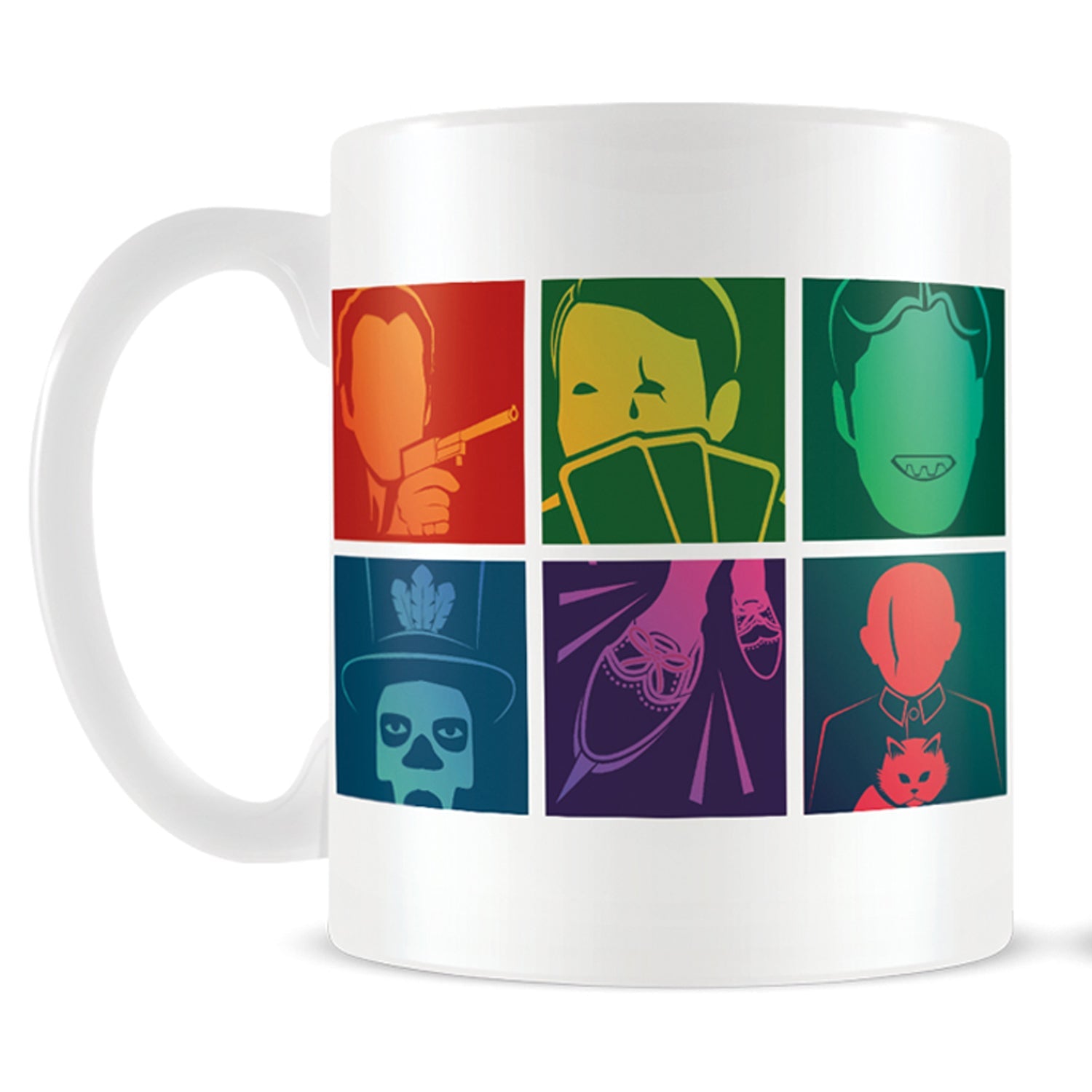 James Bond Graphic Villains Bone China Mug