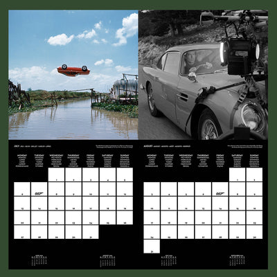 James Bond 2026 Wall Calendar (Outlet Item)