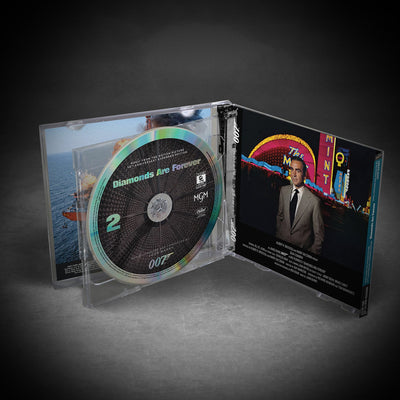 James Bond Diamonds Are Forever Soundtrack Double CD Set - 55th Anniversary Expanded Remastered Edition