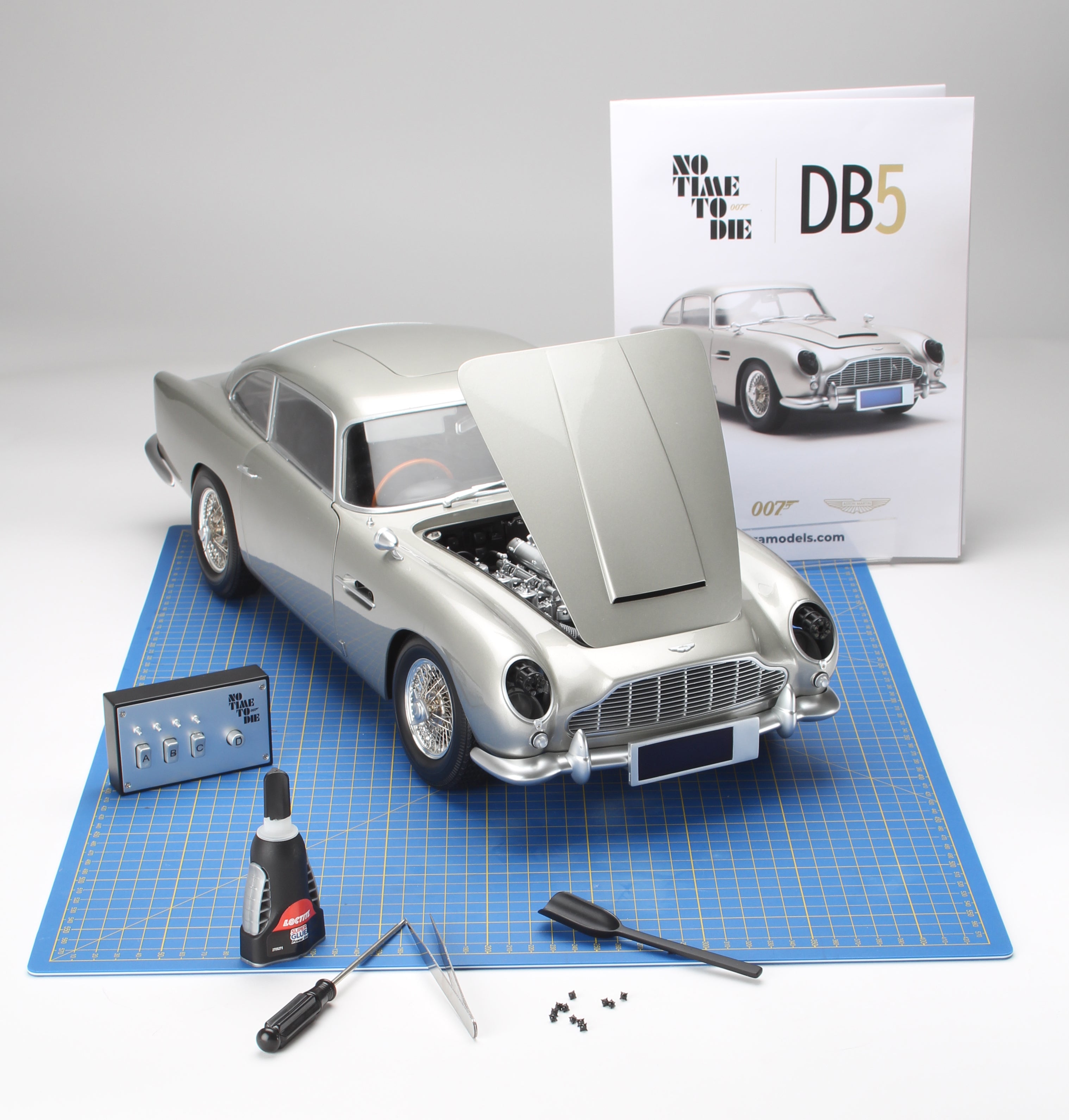 James Bond No Time To Die Aston Martin DB5 Model Car Kit - By Agora Models