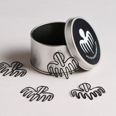 James Bond SPECTRE Symbol Black Metal Paperclips (Outlet Item)