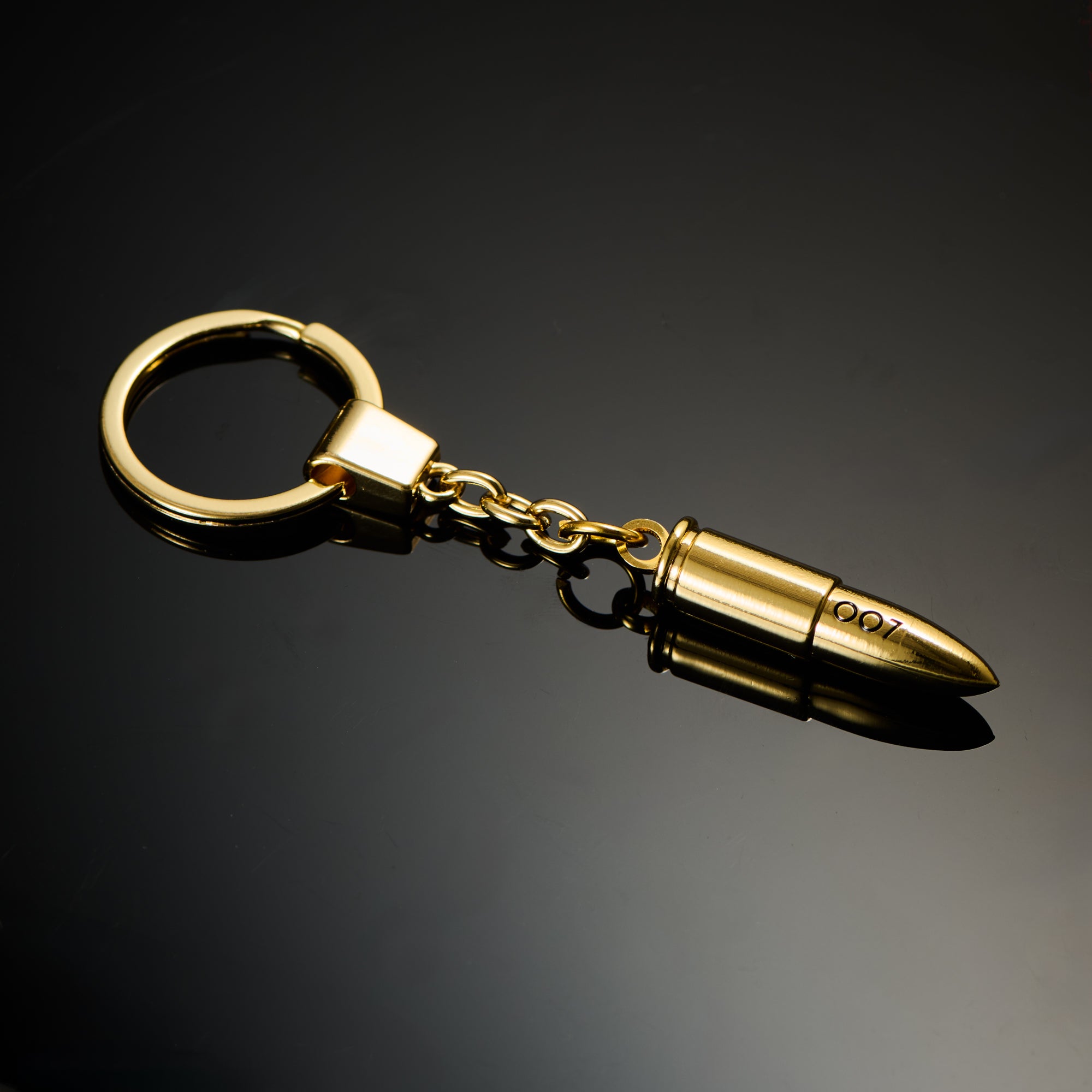 James Bond Golden Bullet Keyring - The Man With The Golden Gun Edition