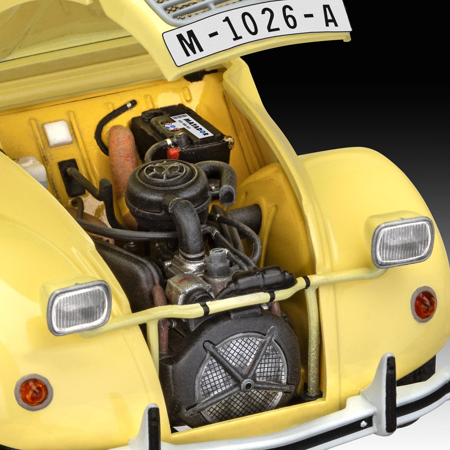 James Bond Citroen 2CV Model Car Kit - For Your Eyes Only Edition - By Revell