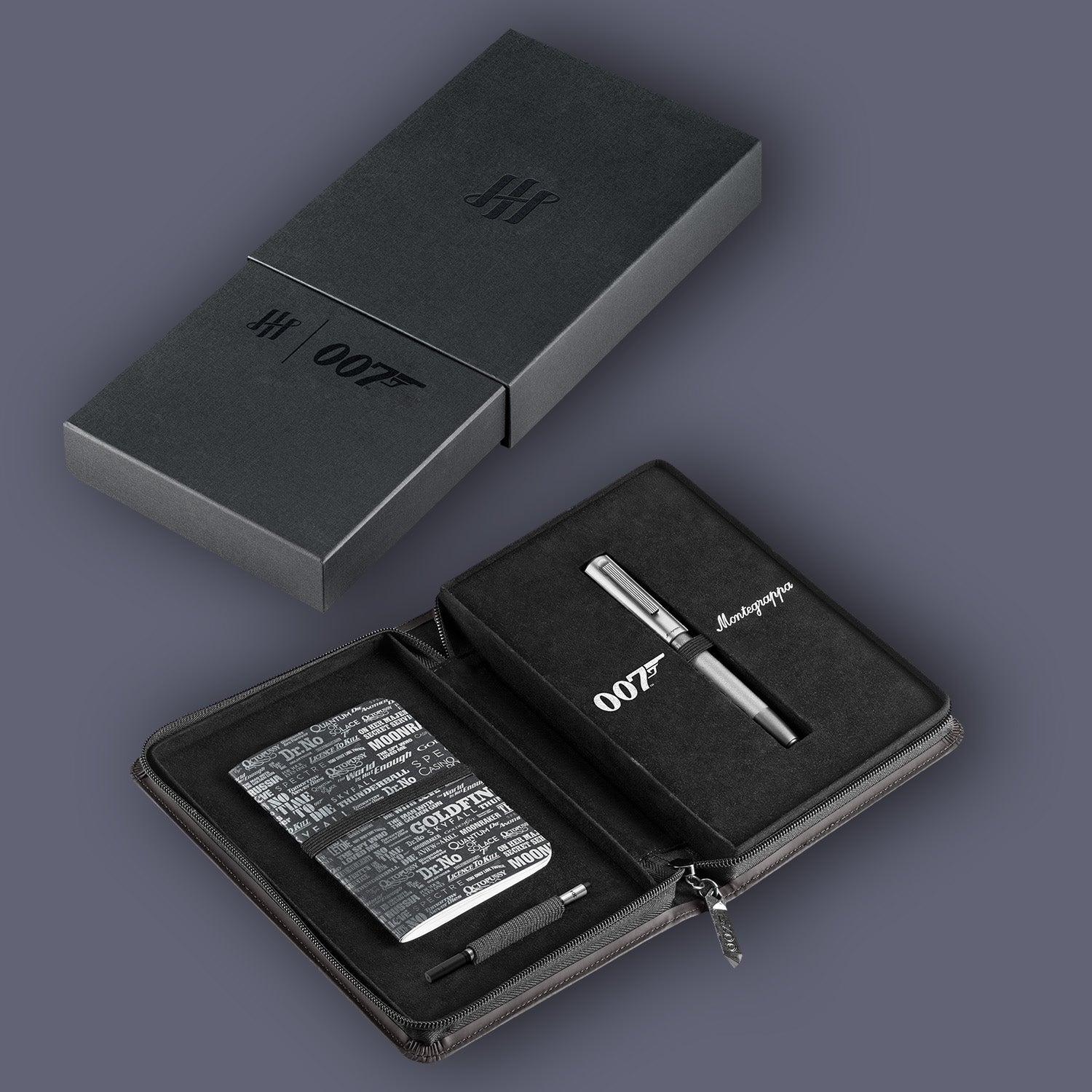 James Bond 007 Special Issue Rollerball Pen - Silver Edition - By Montegrappa