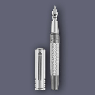 James Bond 007 Special Issue Fountain Pen - Silver Edition - By Montegrappa (Pre-order)