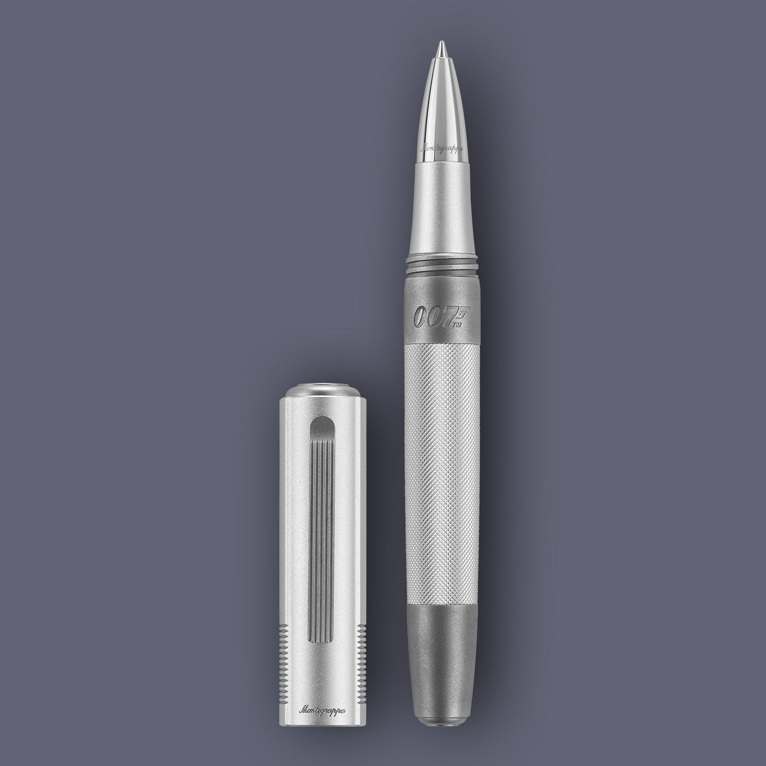 James Bond 007 Special Issue Rollerball Pen - Silver Edition - By Montegrappa