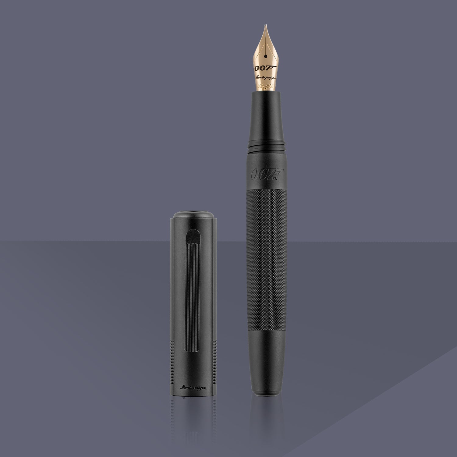 James Bond 007 Special Issue Fountain Pen - Black Edition - By Montegrappa