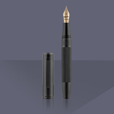 James Bond 007 Special Issue Fountain Pen - Black Edition - By Montegrappa