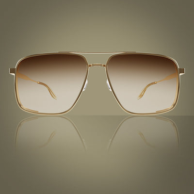 James Bond 007 Scaramanga - Gold / Gold Rush Sunglasses - By Barton Perreira (Pre-order)