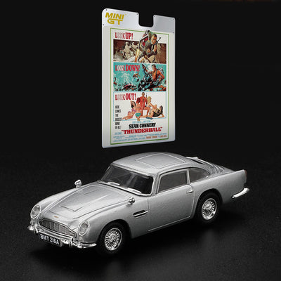 James Bond Aston Martin DB5 Model Car - Thunderball Edition - By MINI GT