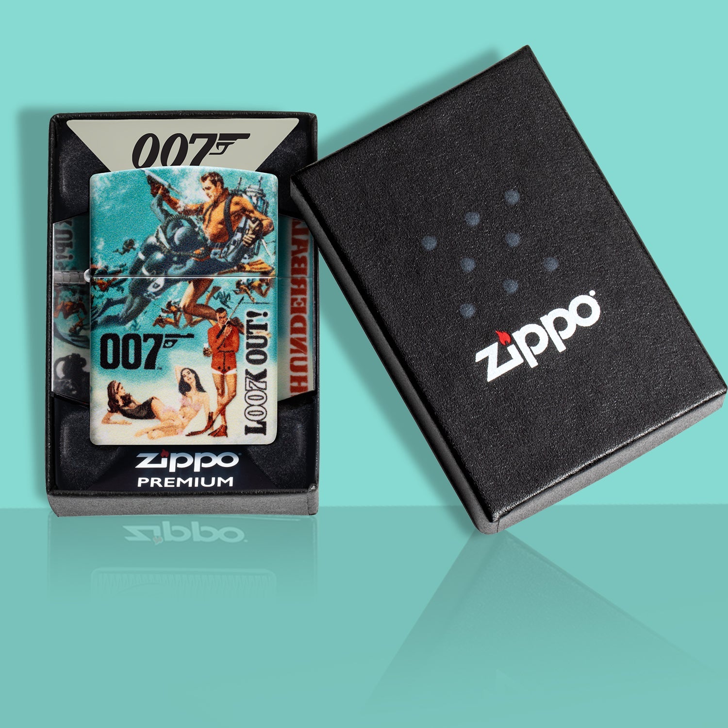 James Bond Zippo Lighter - Thunderball Poster Edition