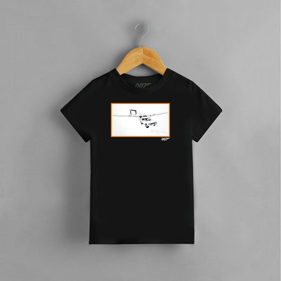 James Bond Kid/Teen Flying Car T-Shirt (6 colours)