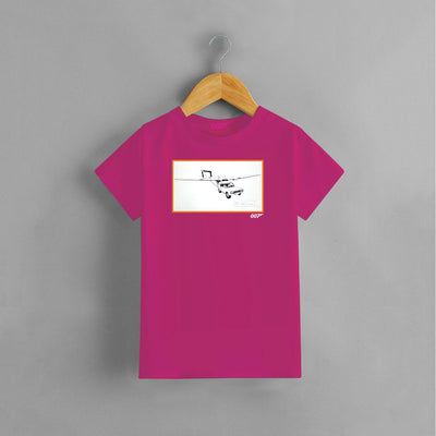 James Bond Kid/Teen Flying Car T-Shirt (6 colours)