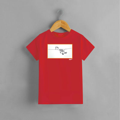 James Bond Kid/Teen Flying Car T-Shirt (6 colours)