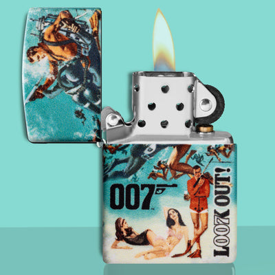 James Bond Zippo Lighter - Thunderball Poster Edition