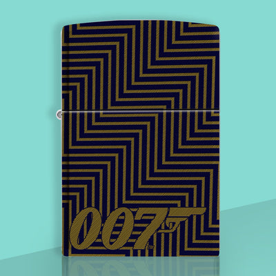 James Bond Zippo Lighter - Zig Zag Edition