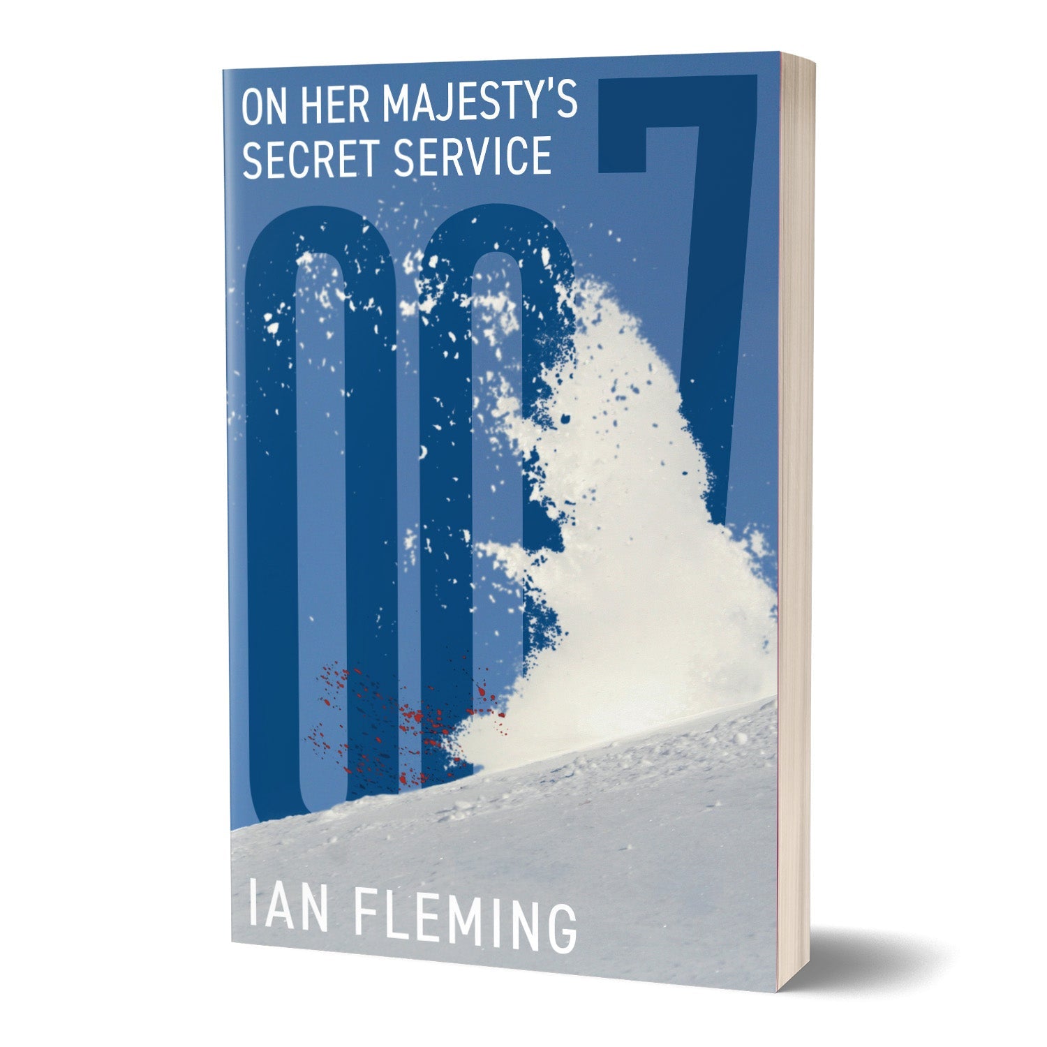 James Bond On Her Majesty's Secret Service Book - By Ian Fleming