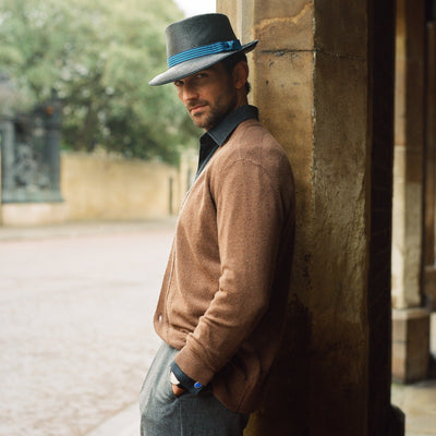 The James Bond Stoke Panama Trilby Hat - Goldfinger Edition - by Lock & Co.
