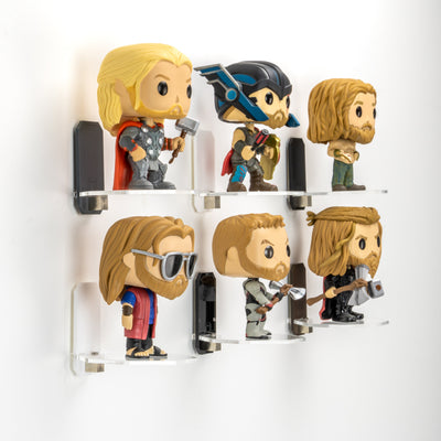 Wall Mount Display Stands for single Funko® Pop (Pack of 4)