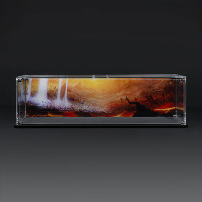 Display Case for Warhammer® Squad with Eternal Conflict Background