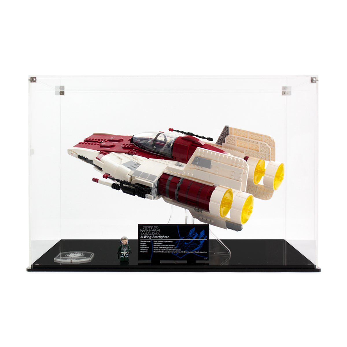 Display Case for LEGO® Star Wars™ UCS A-Wing (75275)