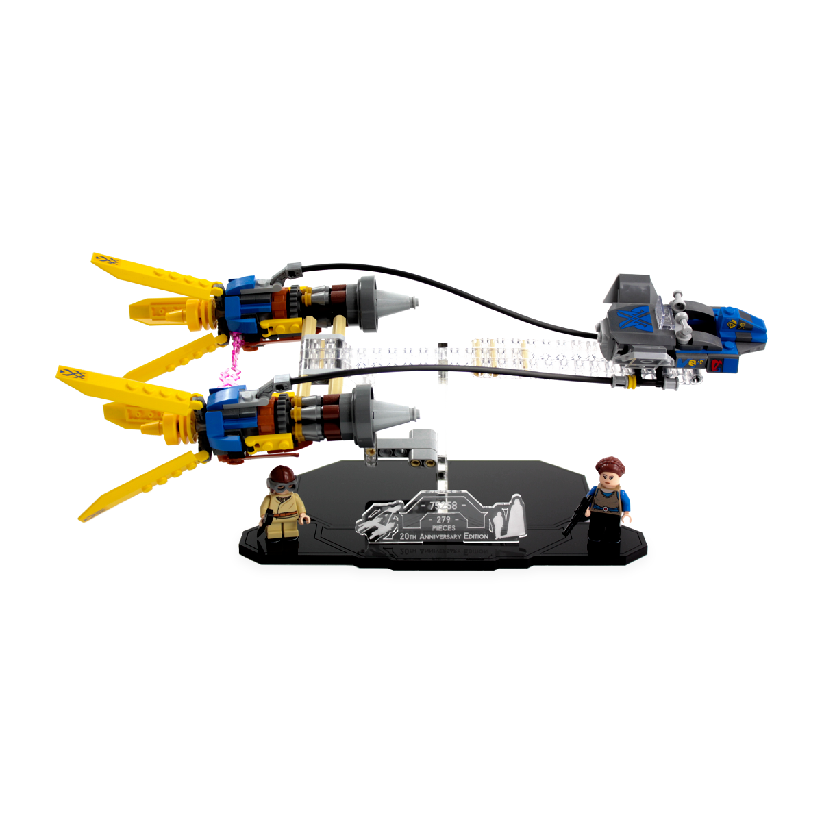 Display Stand for LEGO® Star Wars™ Anakins Podracer (75258)