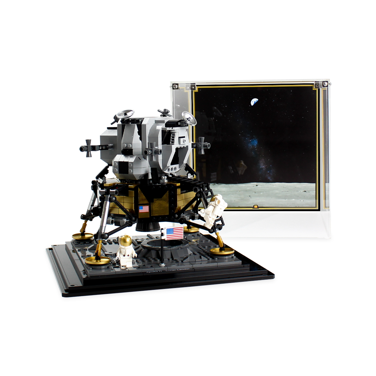 Display Case for LEGO®: NASA Apollo 11 Lunar Lander (10266)